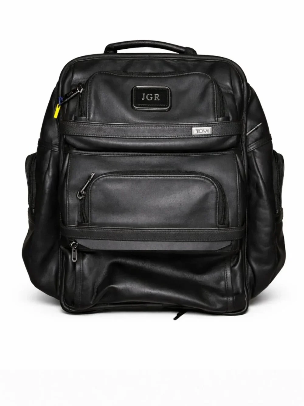 TUMI Alpha 3 Leather Brief Pack